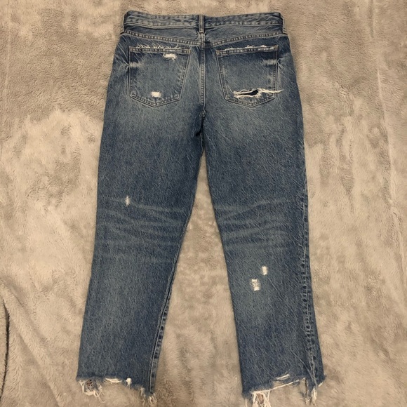Free People Distressed Boyfriend Jeans - Picture 3 of 6